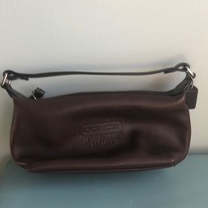 Mini Coach Leather Bag